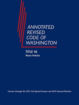 cover image of Annotated Revised Code of Washington